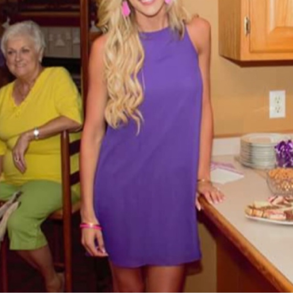 Purple Mini Dress
